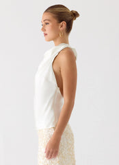 Malani Top - White