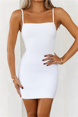 Rose Pink Bodycon Lover Bandage Mini Dress White