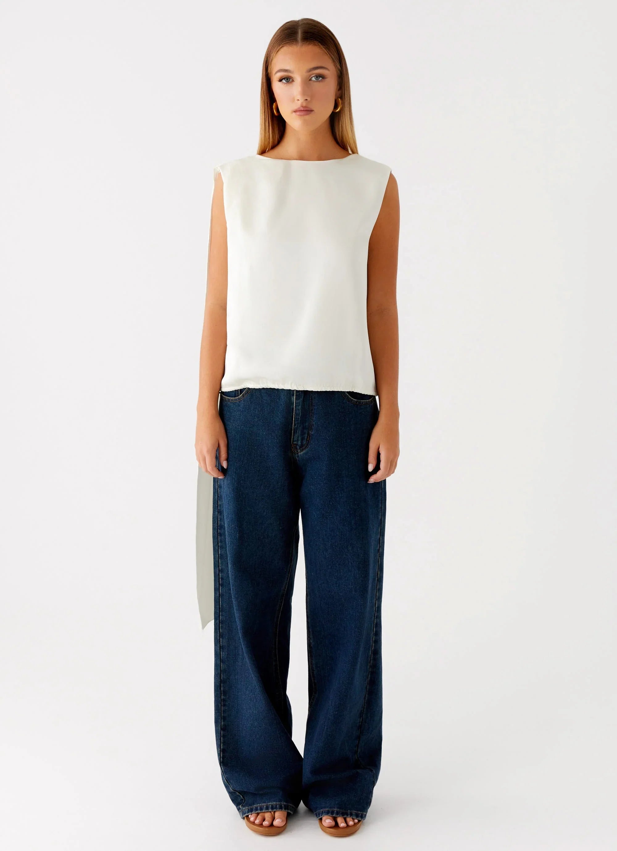Mojito Cowl Top - Ivory