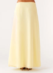 Anuhea Maxi Skirt - Yellow