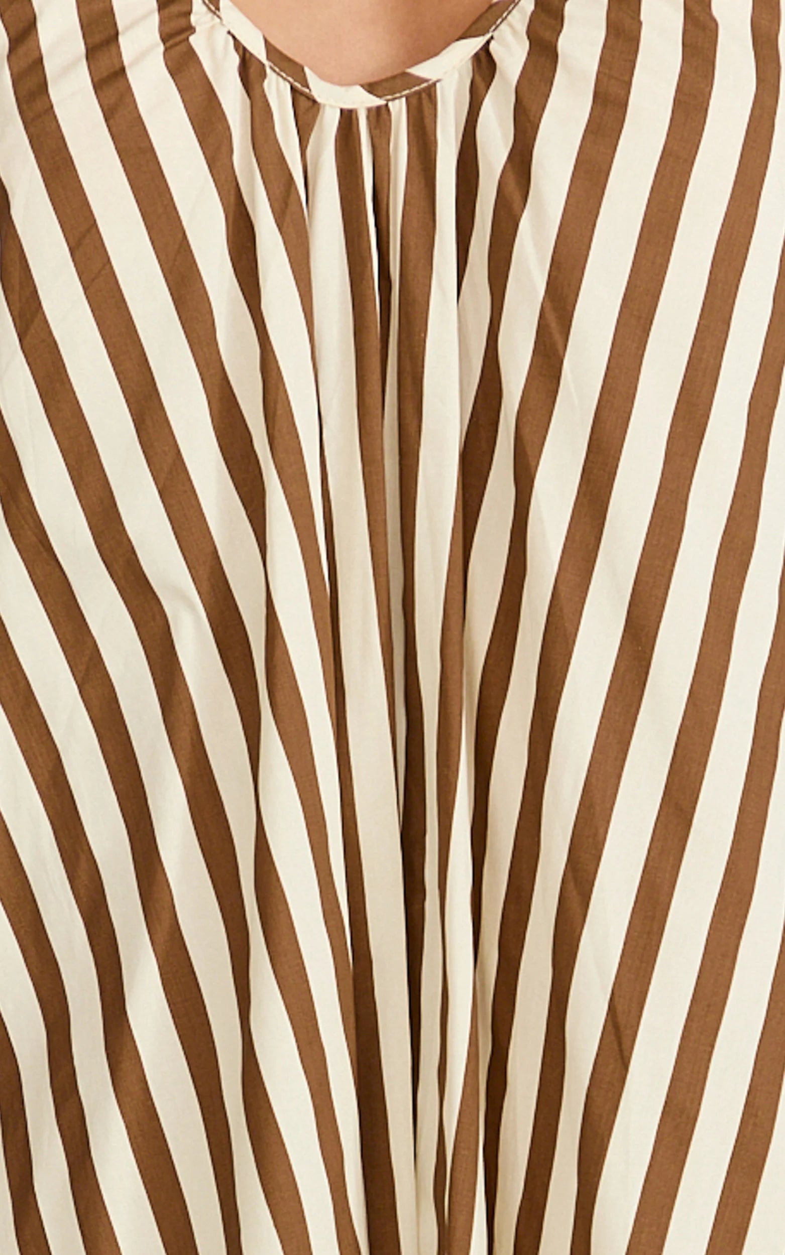 Raye Midi Dress - Sleeveless Dress in Chocolate